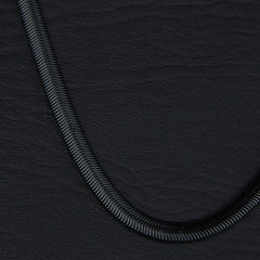 Black Chain Necklace 6mm