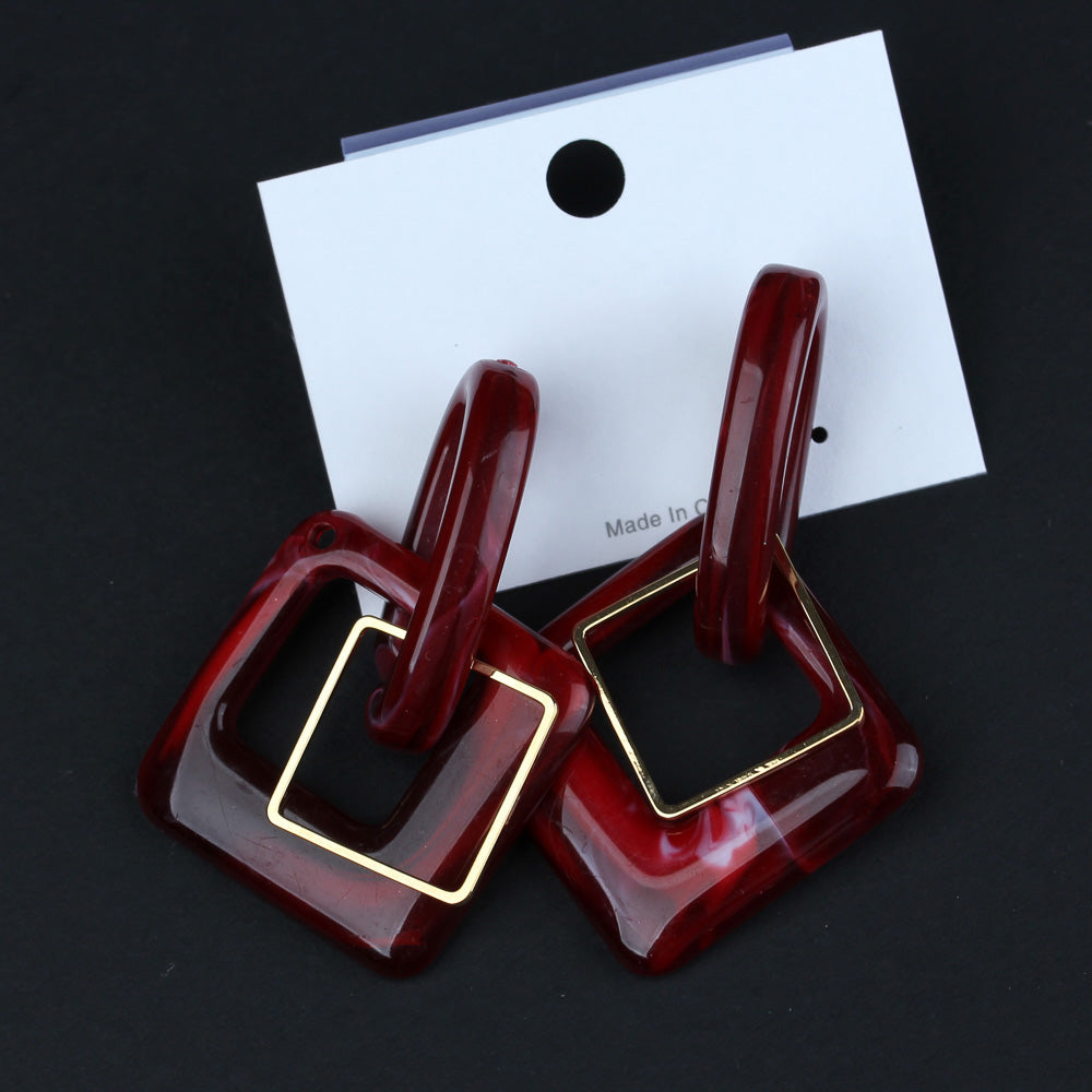 Womens Earring Red