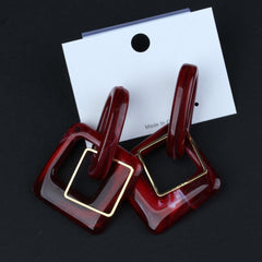 Womens Earring Red
