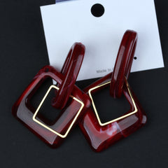 Womens Earring Red