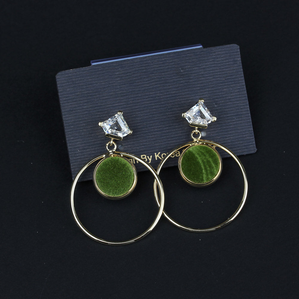 Womens Earring Green