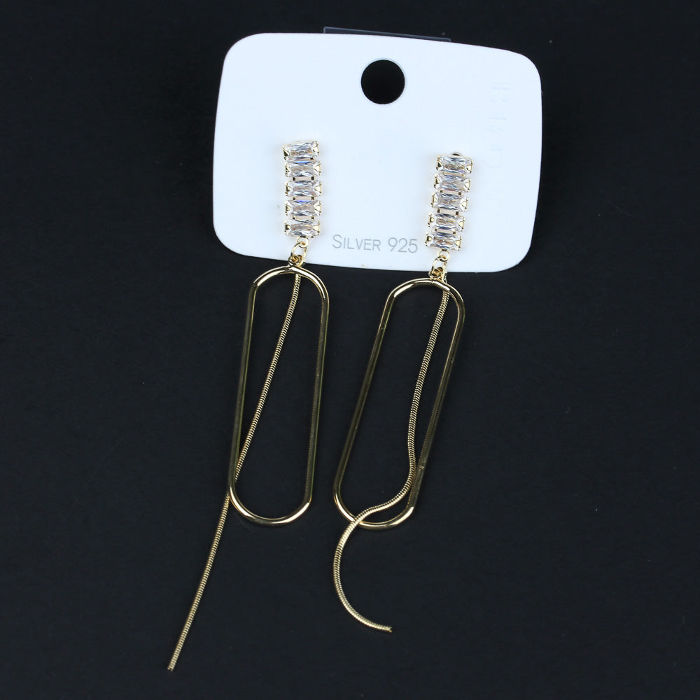 Womens Earring Golden