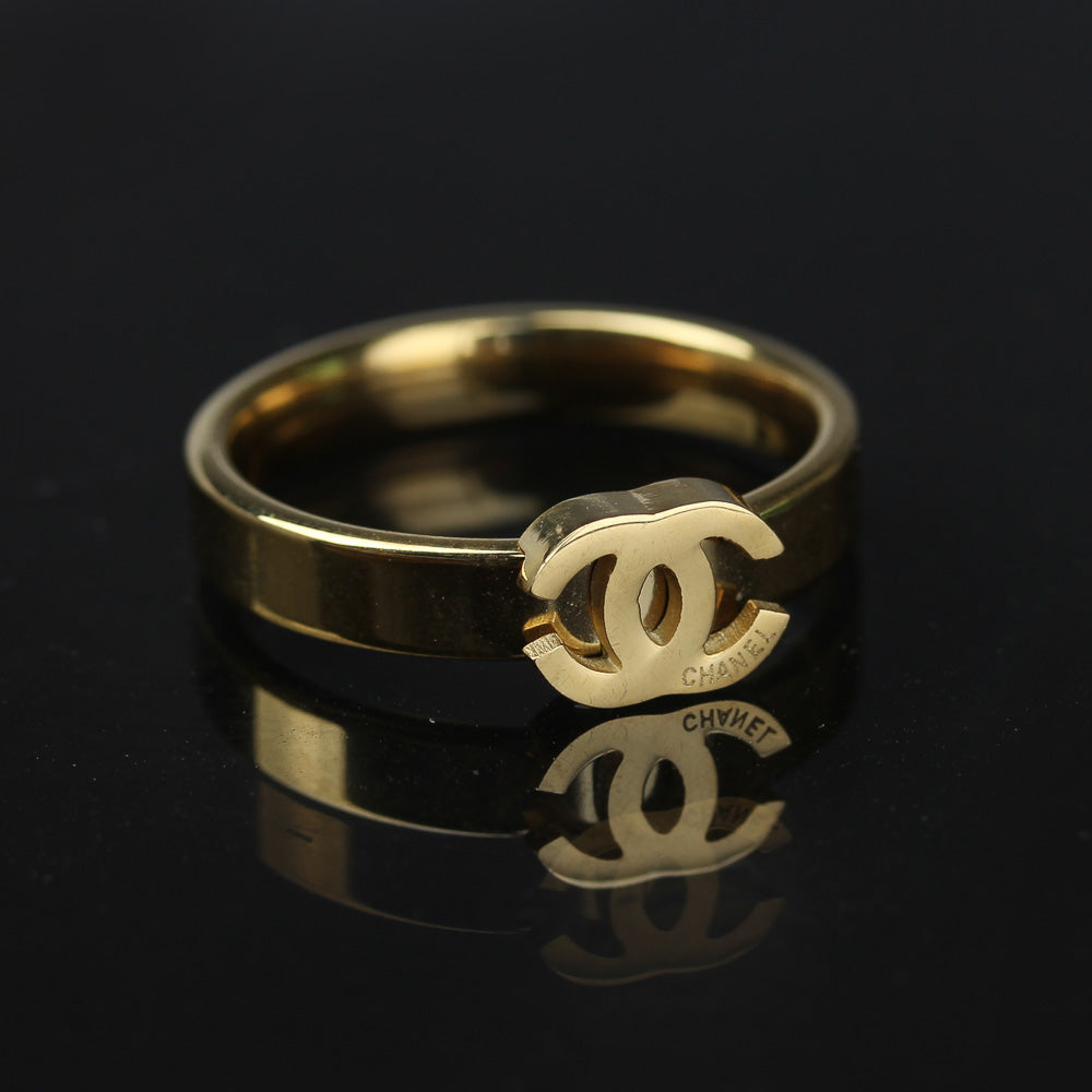 Mens Golden C Ring