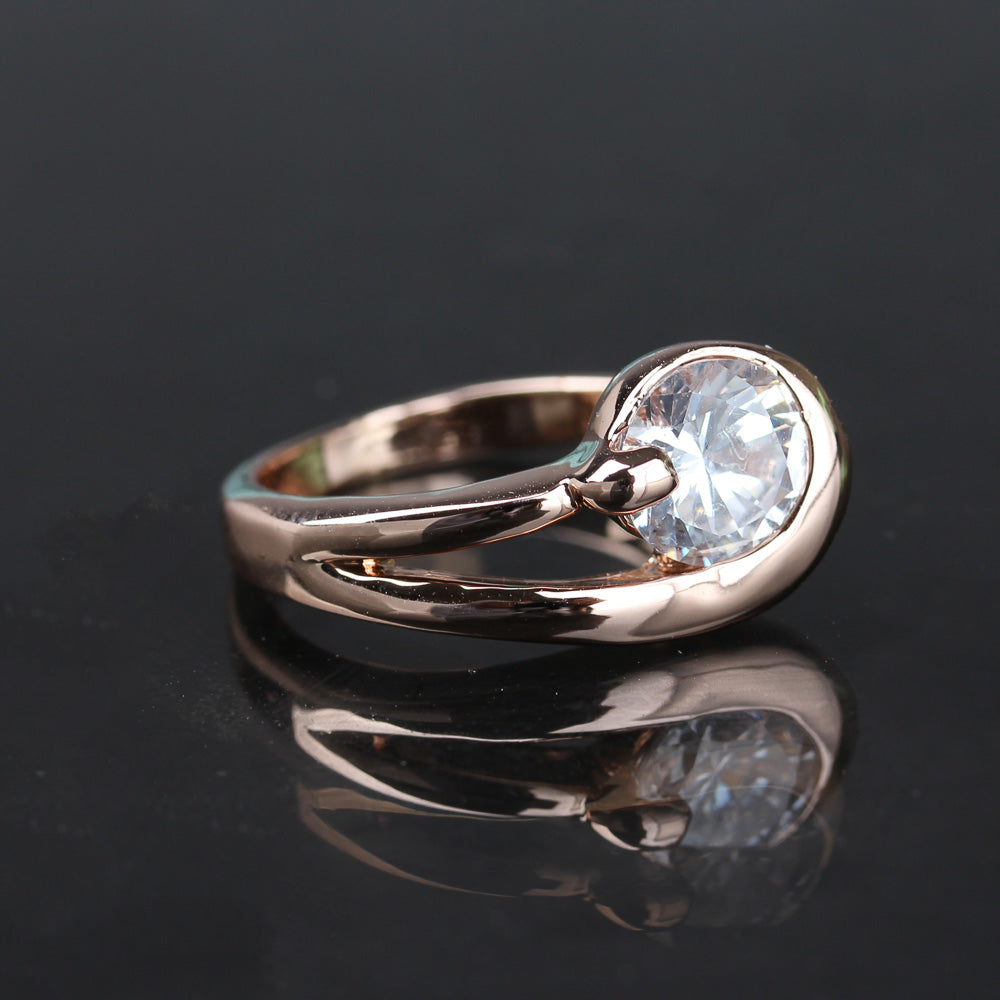 Woman Rose Gold Ring