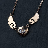 Womens Heart Shape Necklace