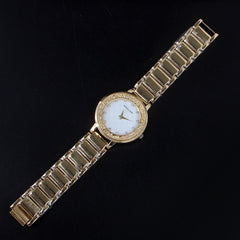 Golden Women Chain Wrist Watch MK