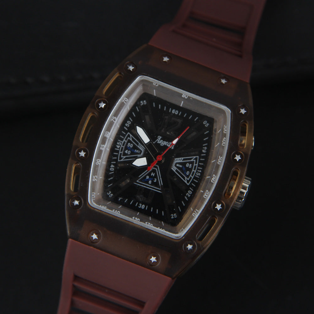 Wrist Watch Brown with Light