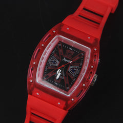 Wrist Watch Red with Light