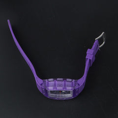 Wrist Watch Purple with Light