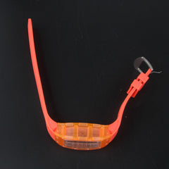 Wrist Watch Orange with Light
