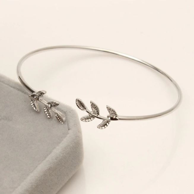 Leaves Women Cuff Bracelets