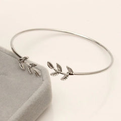Leaves Women Cuff Bracelets