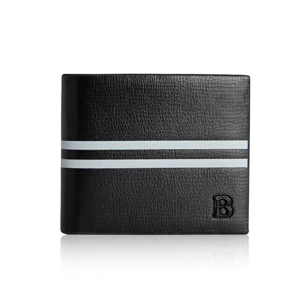Men Fashion Black Slim Wallet