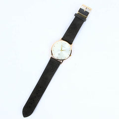 Olive Green Strap White Dial 1278 Men's Wrist Watch