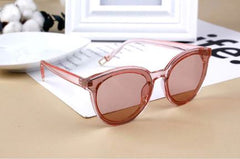 Pink Shade Transparent Sunglasses - Thebuyspot.com