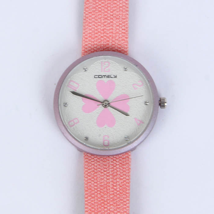 Pink Strap 1287 Women's Wrist Watch