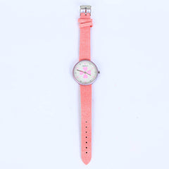 Pink Strap 1287 Women's Wrist Watch