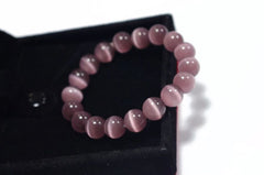 Pinkish Opal Natural Bead Bracelet - Thebuyspot.com
