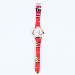 RED STRAP GOLDEN DIAL 1261