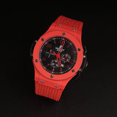 Mens Wrist Watch Red Design HB