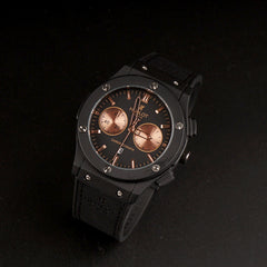 Mens Wrist Watch Black Design HB
