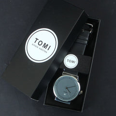 Silver Dial T1016 Men's Wrist Watch
