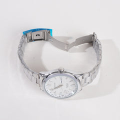 Silver White Dial TBS-C Chain Watch