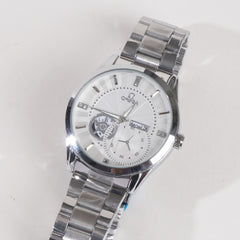 Silver Whtie Dial TBS-O Chain Watch