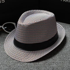Vintage New Fashion Top Jazz Felt Wide Brim Retro Out Door Fedoras Hat Couple Cap