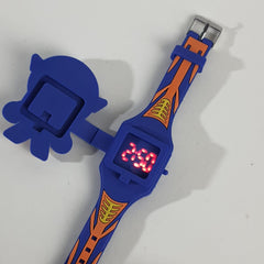 Kids Character Digital Watch Blue