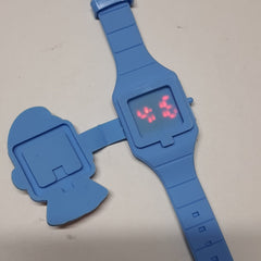 Kids Character Digital Watch Blue