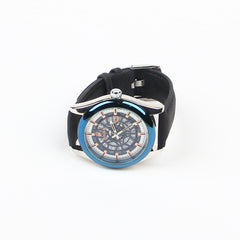 White & Blue Dial 1178 Men's Wrist Watch