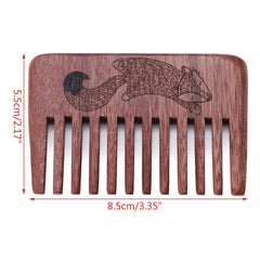 Wide Tooth Beard Wood Comb - Thebuyspot.com