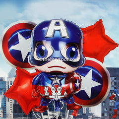 Captain America 5pcs Balloon Set