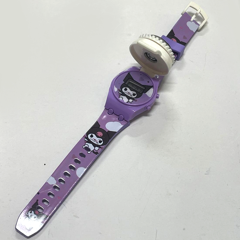 Girls Kuromi Spinner Wrist Watch