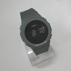Digital LED Mans Watch Grey
