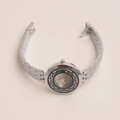 Womens Chain Watch Silver G