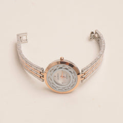 Two Tone Womens Chain Watch Rosegold G