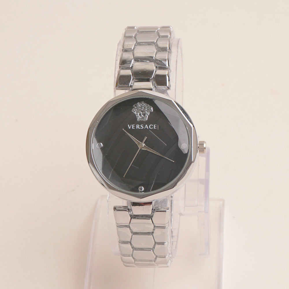 Womens Chain Watch Silver V