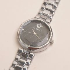 Womens Chain Watch Silver V