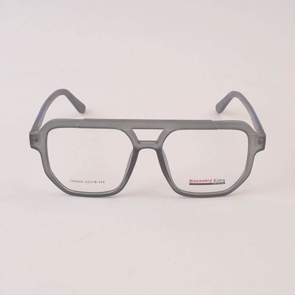 Optical Frame For Man & Woman Dark Grey TR6604