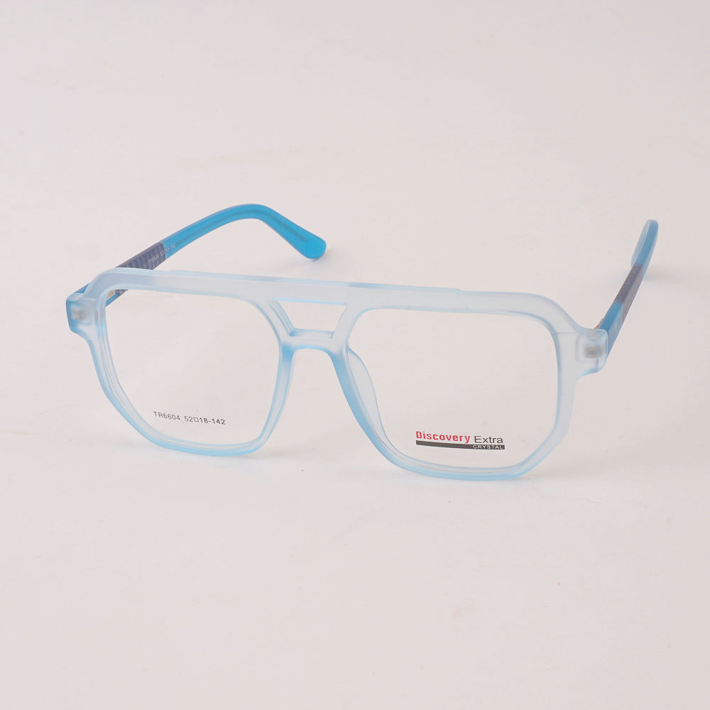 Optical Frame For Man & Woman Cyan Shade TR6604