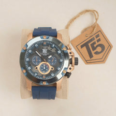 T5 Men’s Watch H3918E – Stylish Stainless Steel Chronograph Design with Premium Finish