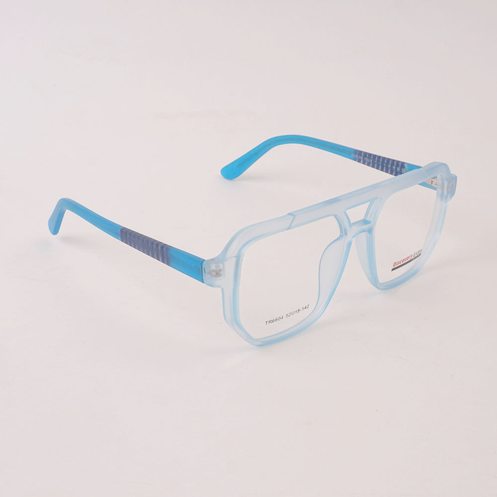 Optical Frame For Man & Woman Cyan Shade TR6604