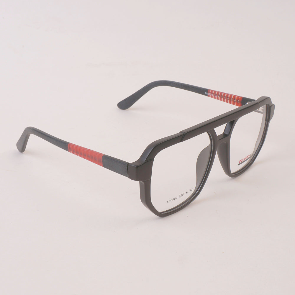 Optical Frame For Man & Woman Black TR6604