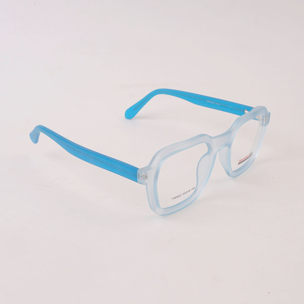 Optical Frame For Man & Woman Cyan Shade TR6602