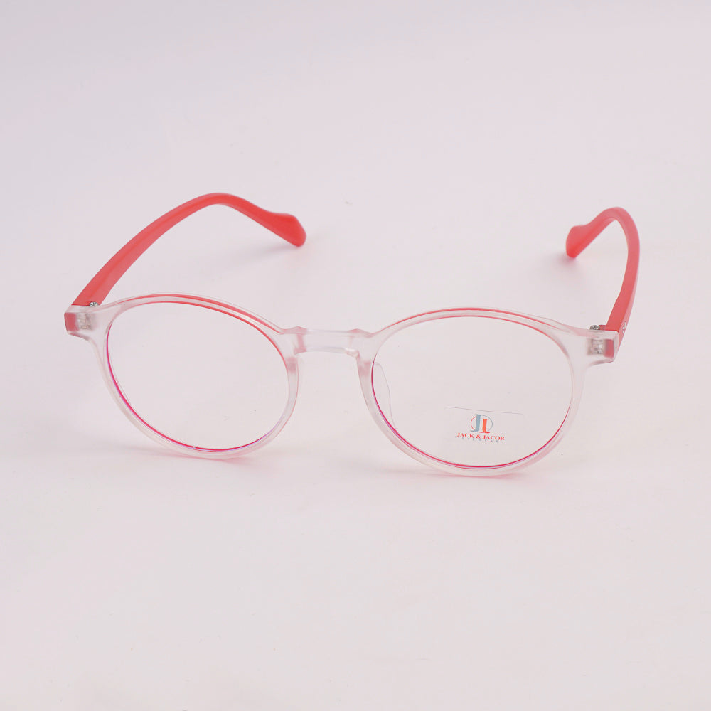 Optical Frame For Man & Woman White Red Shade JJ 20315