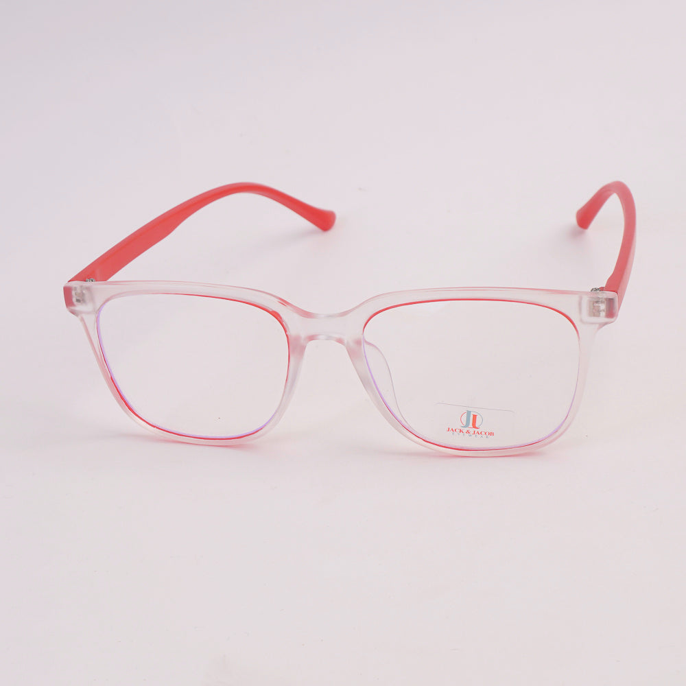 Optical Frame For Man & Woman White Red Shade JJ 20308
