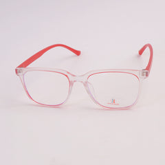 Optical Frame For Man & Woman White Red Shade JJ 20308