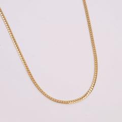 Golden Neck Casual Chain 4mm